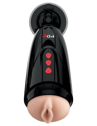 Pipedream - PDX Elite - Dirty Talk Starter Stroker  - Light/Black