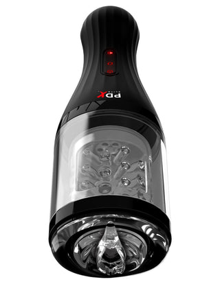 Pipedream - PDX Elite - Talk Dirty Rotobator  - Clear/Black