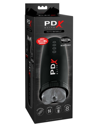 Pipedream - PDX Elite - Motorbator 2  - Clear/Black