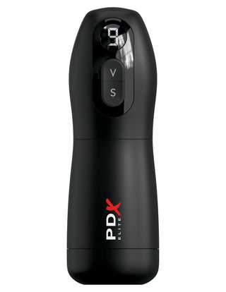 Pipedream - PDX Elite - Suck-O-Matic - Frosted/Black