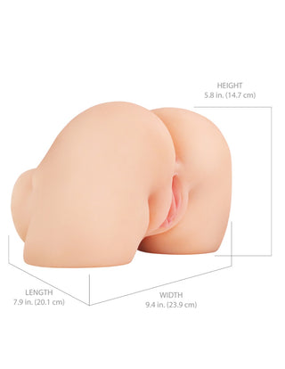 Pipedream - PDX Elite - Shake That Ass Vibrating Mega Masturbator - Light