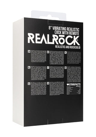 Real Rock - Vibrating Cock & Balls