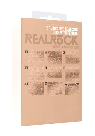Real Rock - Vibrating Cock & Balls
