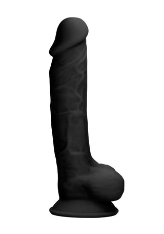 Real Rock Silicone Dildo With Balls