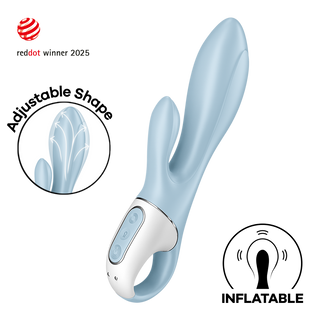 Satisfyer Air Pump Bunny 1 - Ice Blue