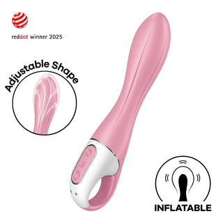 Satisfyer Air Pump Vibrator 2 - Light Red