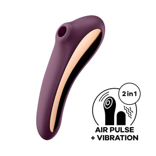 Satisfyer Dual Kiss - Burgundy