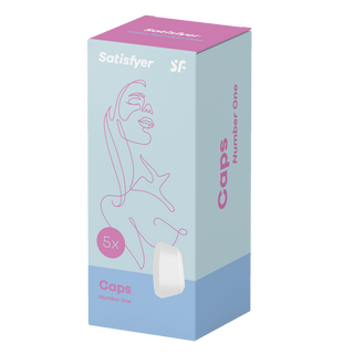 Satisfyer 1 Next Generation Silicone Suction Head 5 Pack