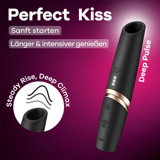 Satisfyer Perfect Kiss - Black