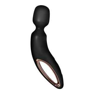 Satisfyer Wand-erland - Black/Rose Gold
