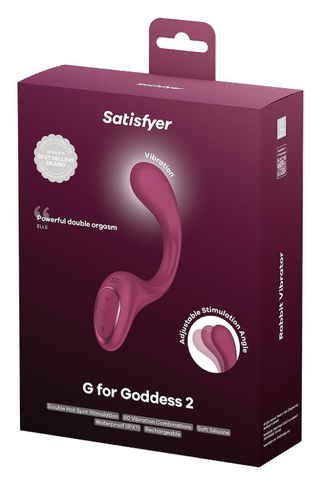 Satisfyer G For Goddess 2 - Burgundy