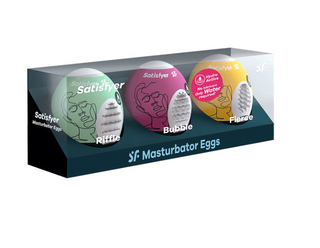 Satisfyer 3er Set Riffle  Bubble  Fierce - Assorted