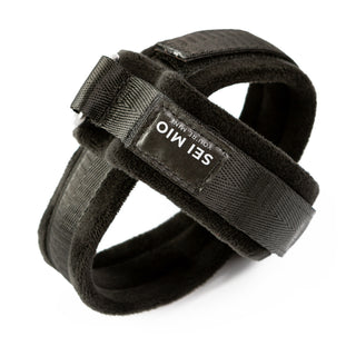SEI MIO - Cross Purposes - Unique Over-Wrap Cross Cuff Restraints