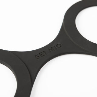 SEI MIO - Handi-Cuffs - Large Super Strong Silicone Restraint Cuffs
