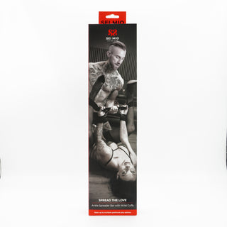 SEI MIO - Spread the Love - Ankle Spreader Bar with Wrist Cuffs