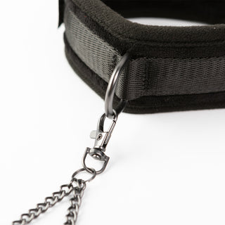 SEI MIO - Twin Tweaks - Velvet Collar with Nipple Clamps