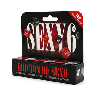 Sexy 6 Dice - Sex Edition - Spanish