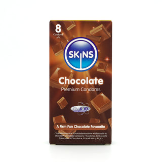 Skins Condoms Chocolate 8 Pack