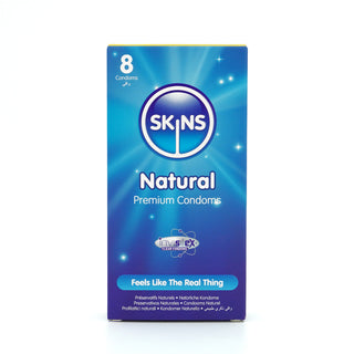 Skins Condoms Natural 8 Pack