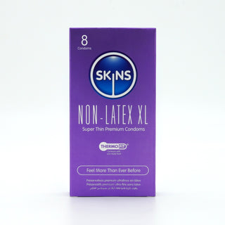 Skins Condoms Non-Latex XL 8 Pack