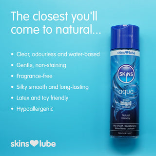 Skins Aqua Water Based Lubricant