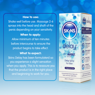 Skins Natural Delay Spray (fragrance free)