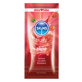 Skins Strawberry Water Based Lubricant