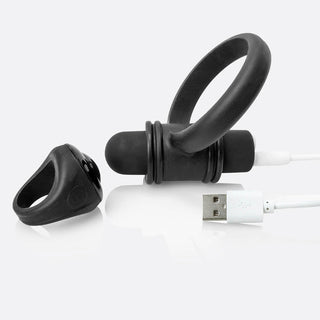 My Secret Screaming O Remote Control Vibrating Ring Set for him Rechargeable