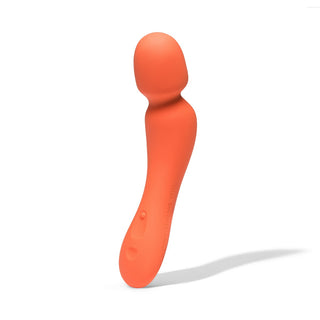 DAME - Min  Mini Wand Vibrator - Papaya