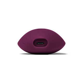 DAME - Pom  Flexible Vibrator - Plum