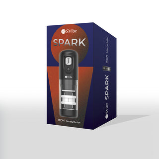 SVibe Ikon SPARK Masturbator - Black
