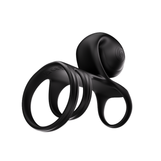 SVibe Snail JOVI ARC Couples Ring - Noir Haze