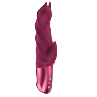 Fun Factory - Darling Devil - Rabbit Vibrator - Wine Red - AAA Battery