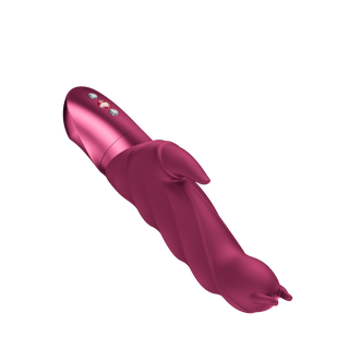 Fun Factory - Darling Devil - Rabbit Vibrator - Wine Red - AAA Battery