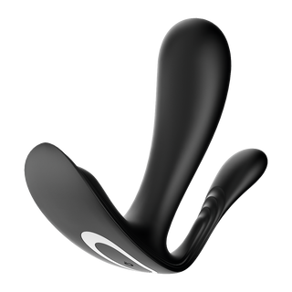 Satisfyer Top Secret+ App-Controlled Black Wearable Vibrator