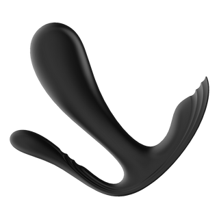 Satisfyer Top Secret+ App-Controlled Black Wearable Vibrator